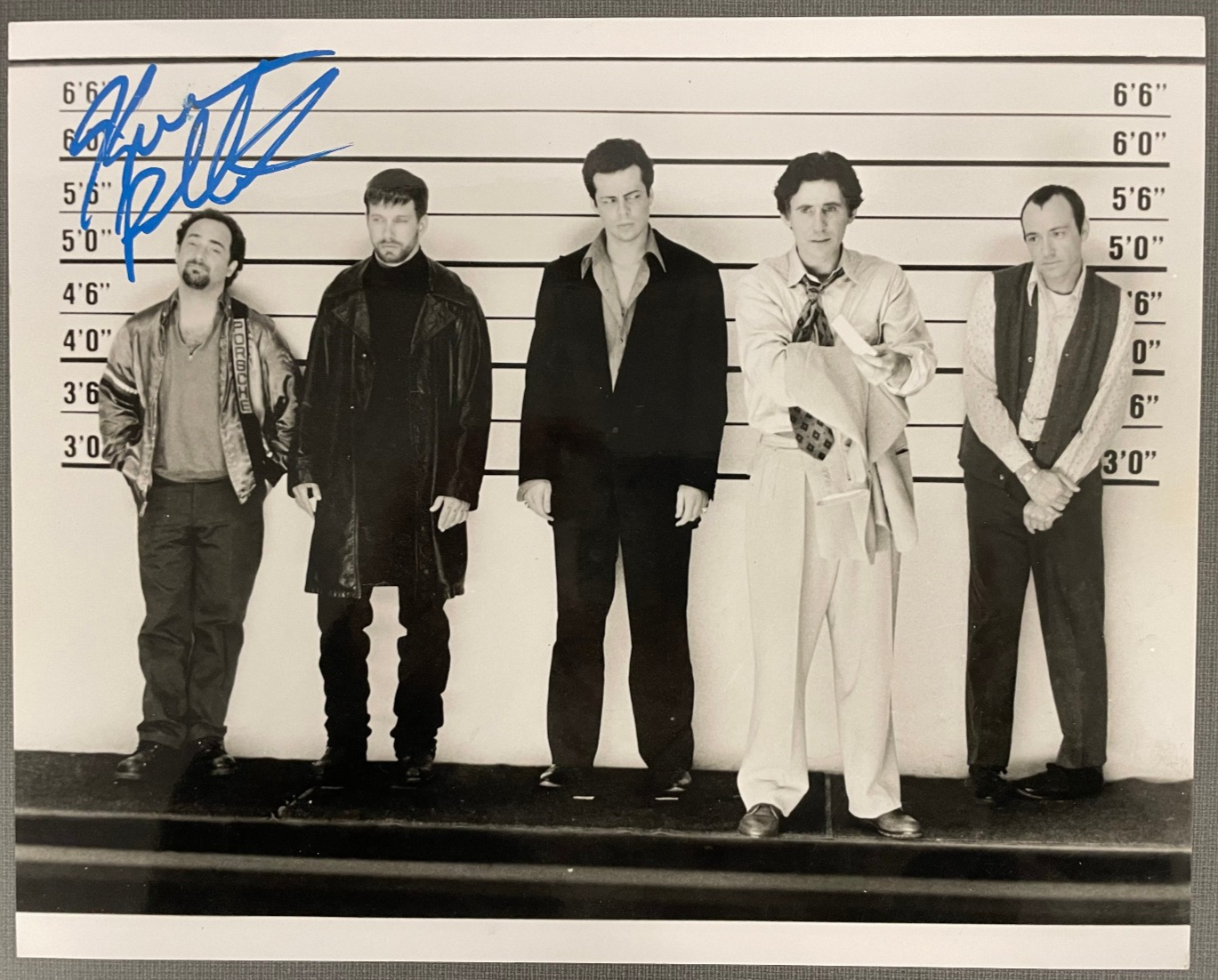 Kevin Pollak Signed Autograph 10x8 B&W Glossy Photograph The Usual Suspects