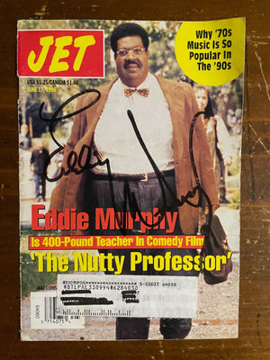 Eddie Murphy Signed Autograph Signature cut 5x7.5 Jet Nutty Professor Mag Cover