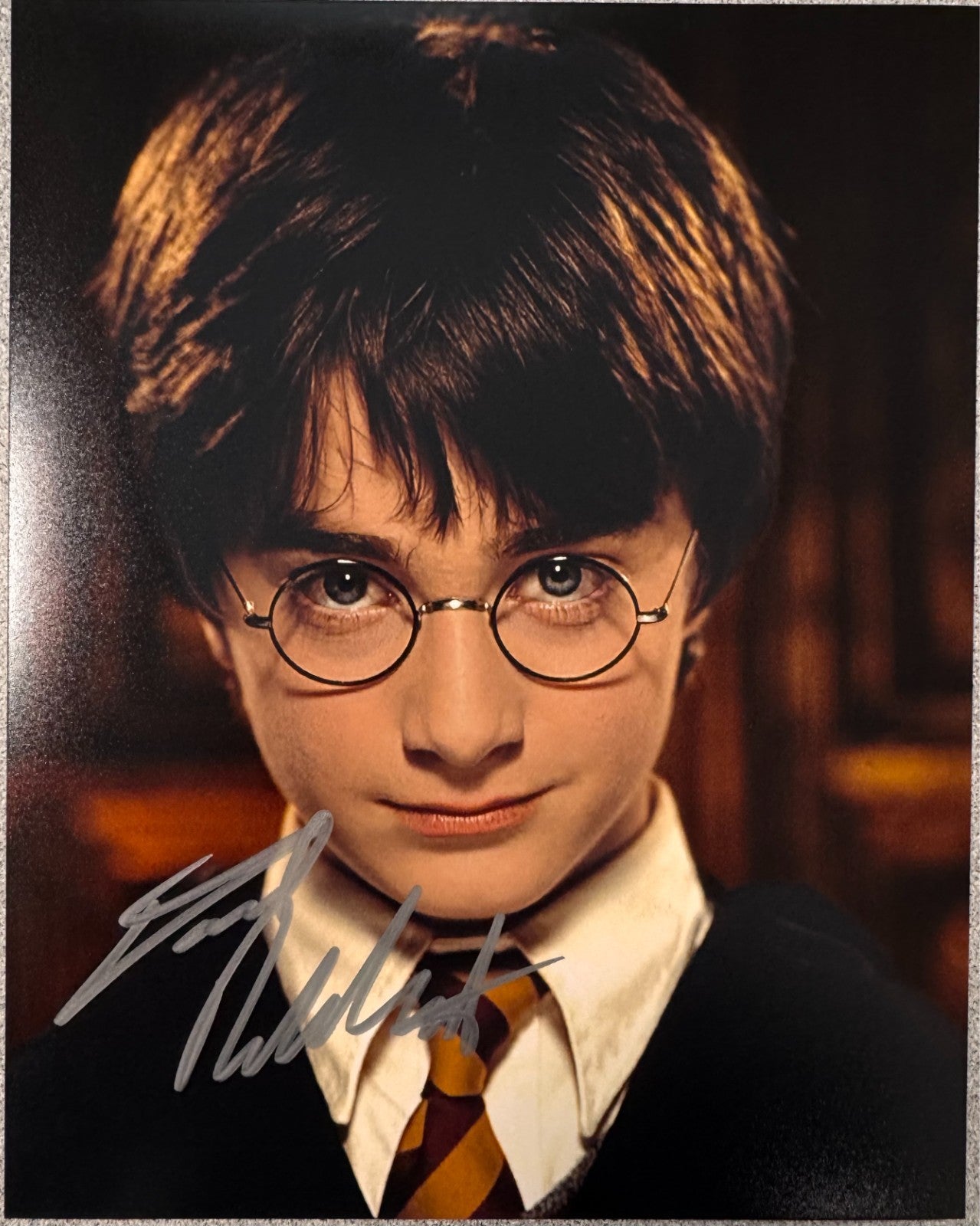 Daniel Radcliffe Harry Potter Signed Autograph Signature 8x10 Matte Photo COA