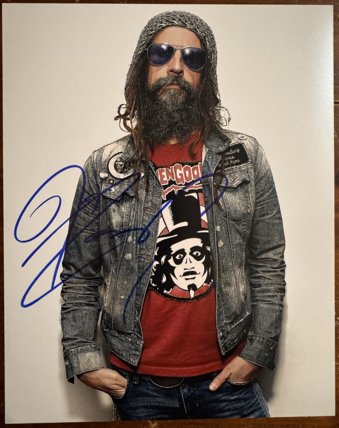 Rob Zombie Signed Autographed Signature 8x10 Matte Photograph COA