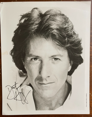 Dustin hoffman Signed Autograph Signature 8x10 B&W Glossy Photograph