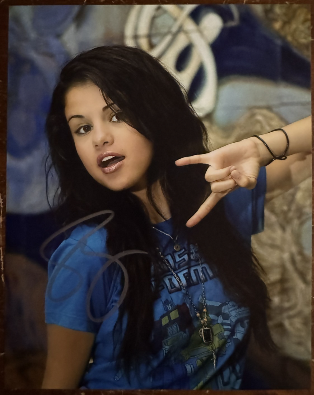 Selena Gomez Autographed Signature 8x10 Matte Photograph COA