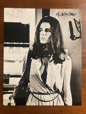 Ali MacGraw Signed Autograph Signature 10x8 Glossy B&W The Getaway Photograph