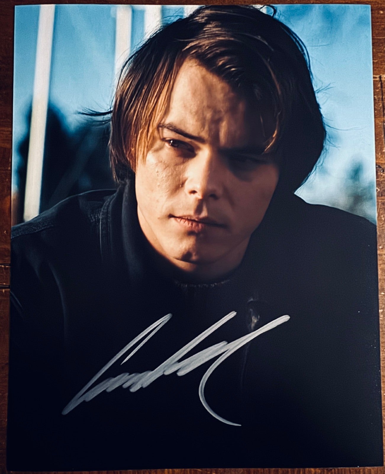 Charlie Heaton Jonathan Autographed Signature 8x10 Matte Stranger Things COA