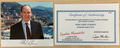 Prince Albert of Monaco Signed Autograph 7x6 Glossy Photograph with COA
