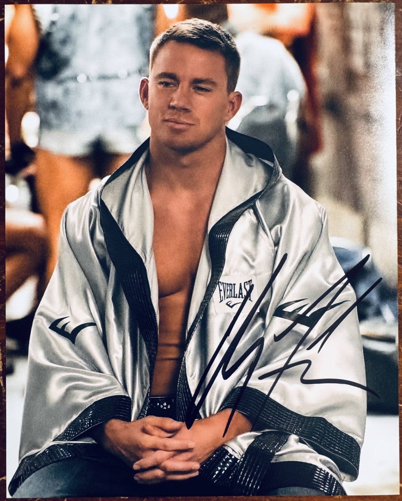 Channing Tatum Signed Autographed Signature 8x10 Matte Photograph COA