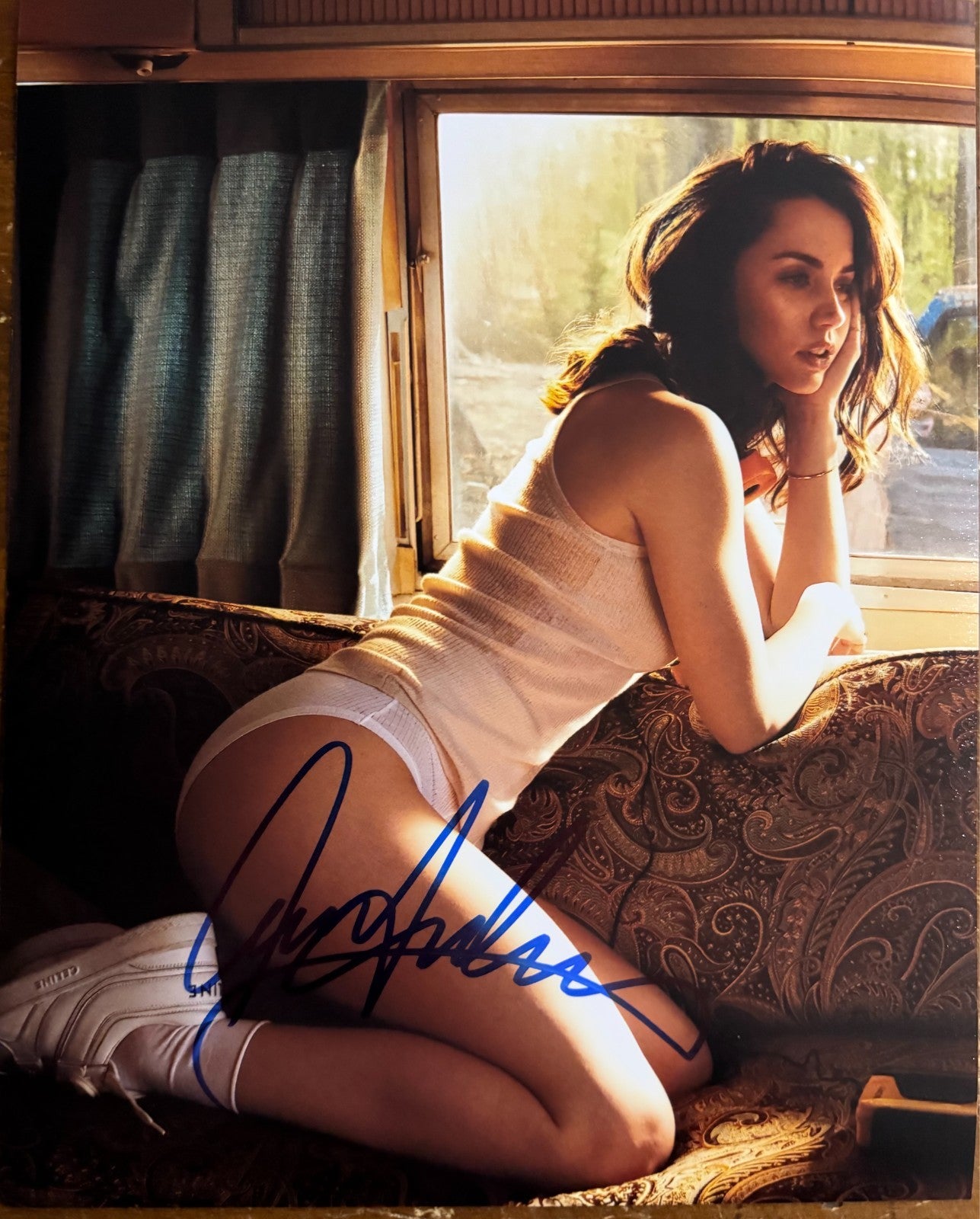 Ana De Armas Signed Autograph Signature 8x10 Matte Photograph COA
