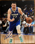 Luka Doncic Mavericks Signed Autographed Signature 8x10 Matte Photograph COA