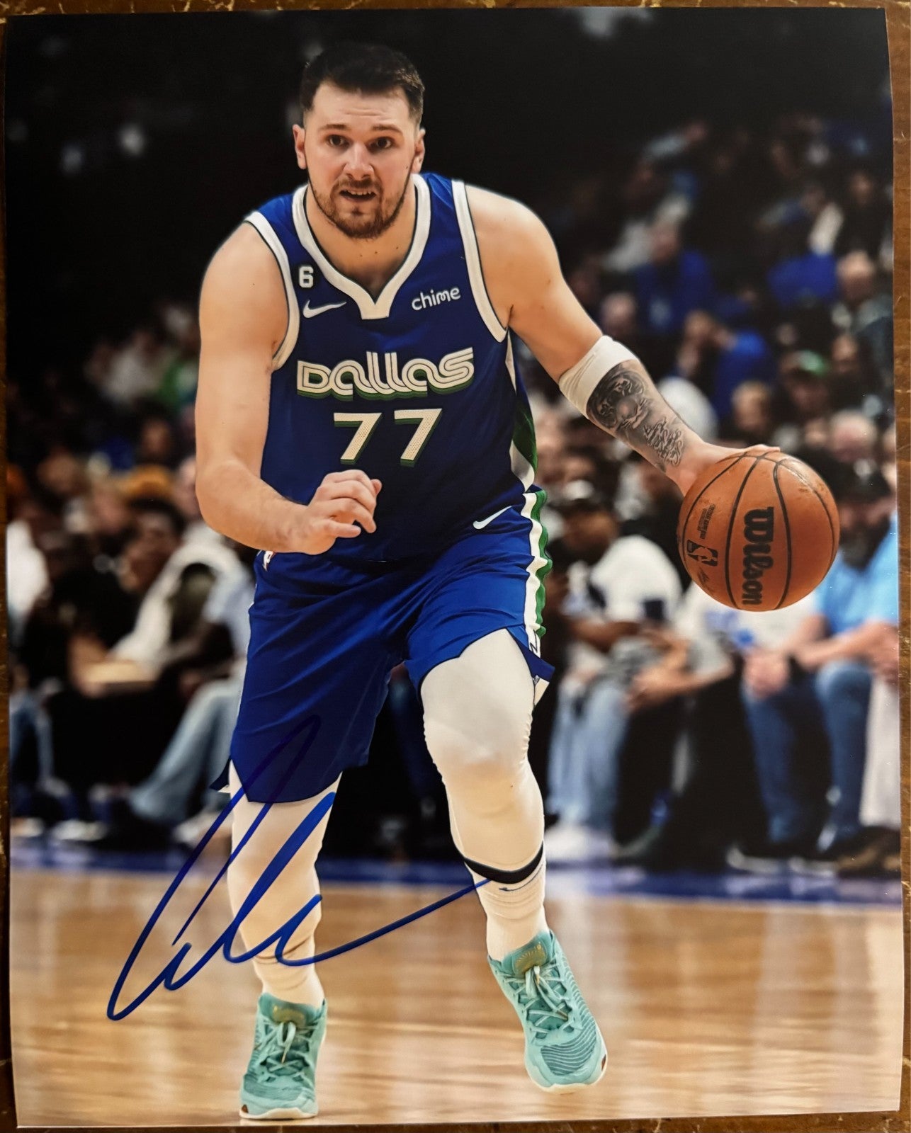 Luka Doncic Mavericks Signed Autographed Signature 8x10 Matte Photograph COA