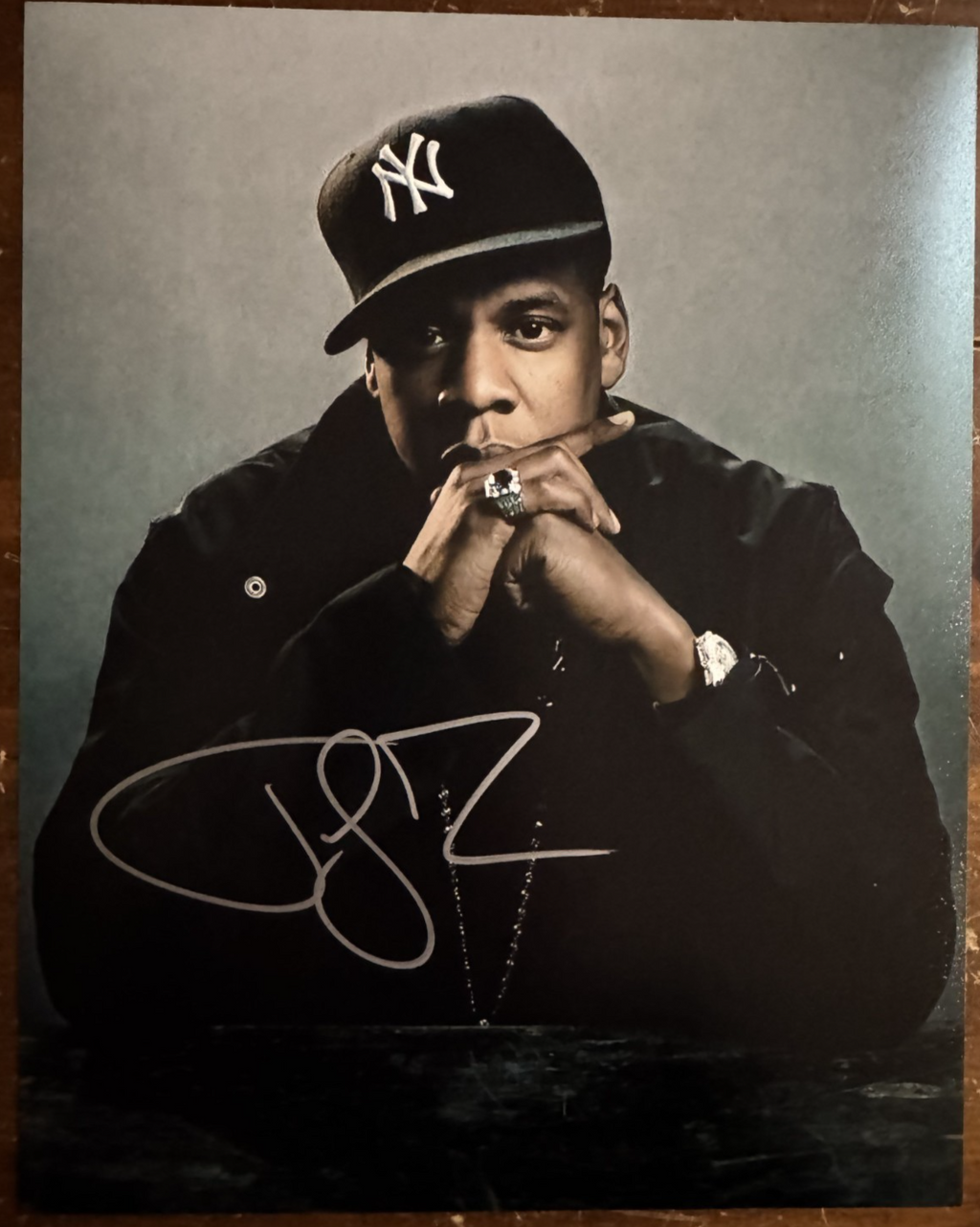 Jay Z Signed Autographed Signature 8x10 Matte Photograph COA