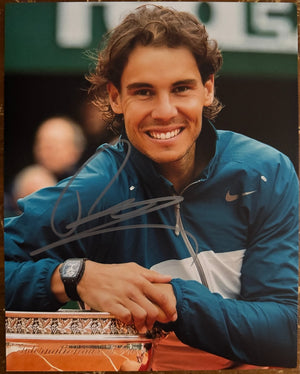 Rafa Nadal Tennis Legend Signed Autograph Signature 8x10 Matte Photograph COA