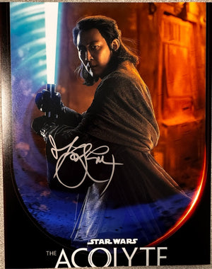 Jung Jae Lee Star Wars Signed Autograph Signature 8x10 Matte Photograph COA