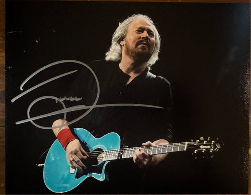 Barry Gibb Bee Gees signed Autographed Signature 8×10 matte photograph