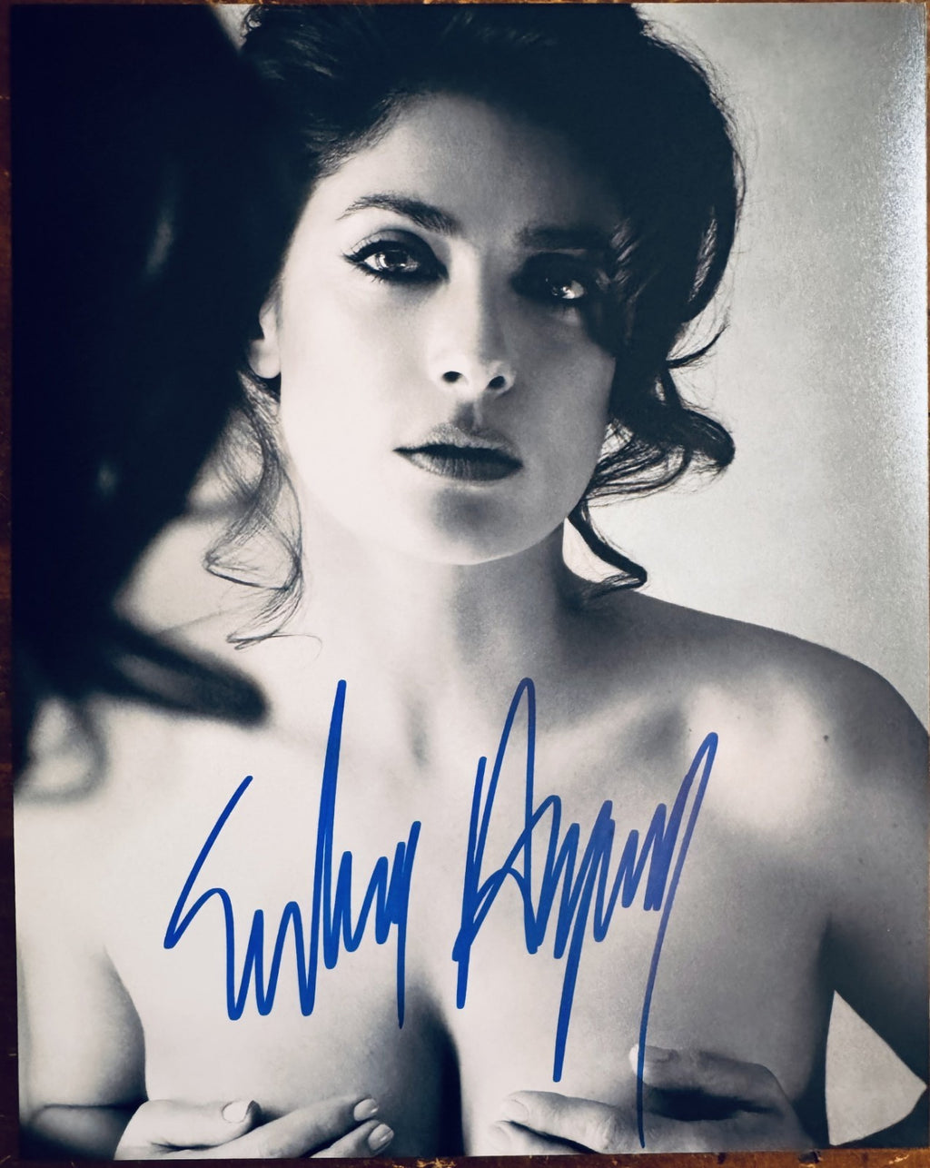 Selma Hayek Signed Autographed Signature 8x10 Matte Photograph COA