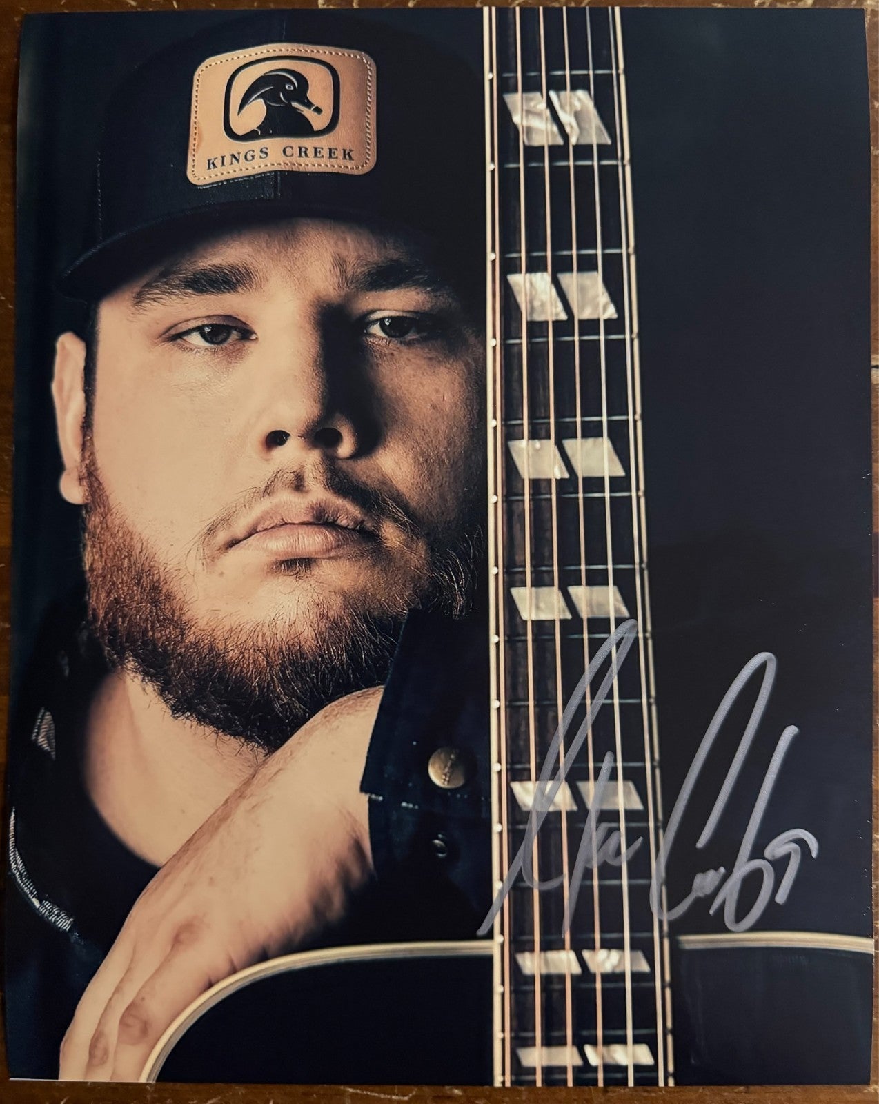 Luke Combs Signed Autograph Signature 8x10 Matte Photograph COA
