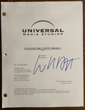 Will Arnett Signed Autograph Signature Untitled Emily Spivey Project Screenplay