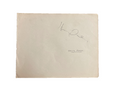 Henry Fonda Signed Autograph Signature 8x6.25 Vintage Cut Paper