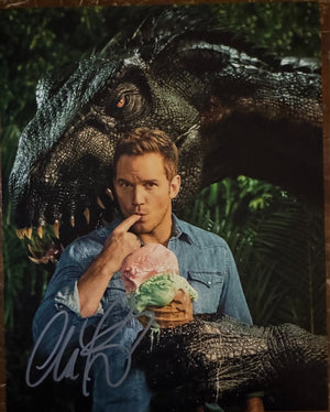 Chris Pratt Jurassic World Signed Autographed Signature 8×10 Matte Photograph