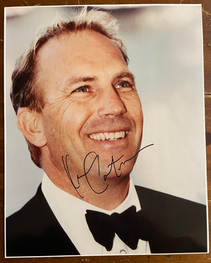 Kevin Costner Signed Autograph Signature 8x10 Color Glossy Photograph