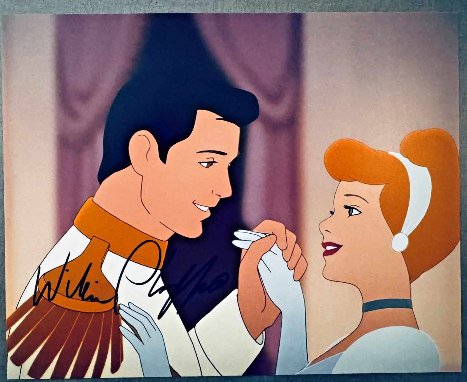 William Phipps Cinderella Signed Autographed Signature 8x10 Matte Photograph COA