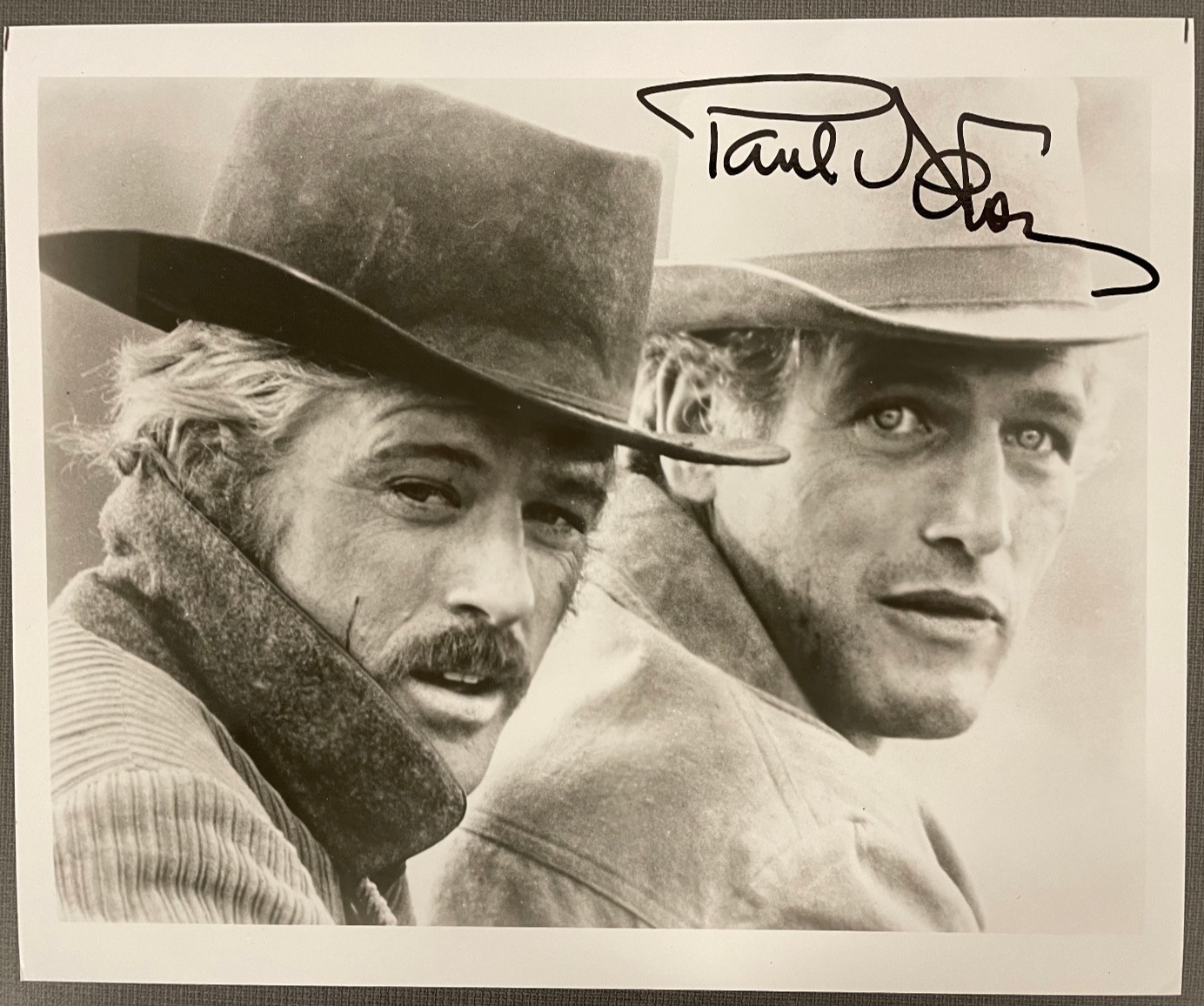 Paul Newman Signed Autograph 10x8 Glossy Photograph Butch Cassidy & Sundance Kid