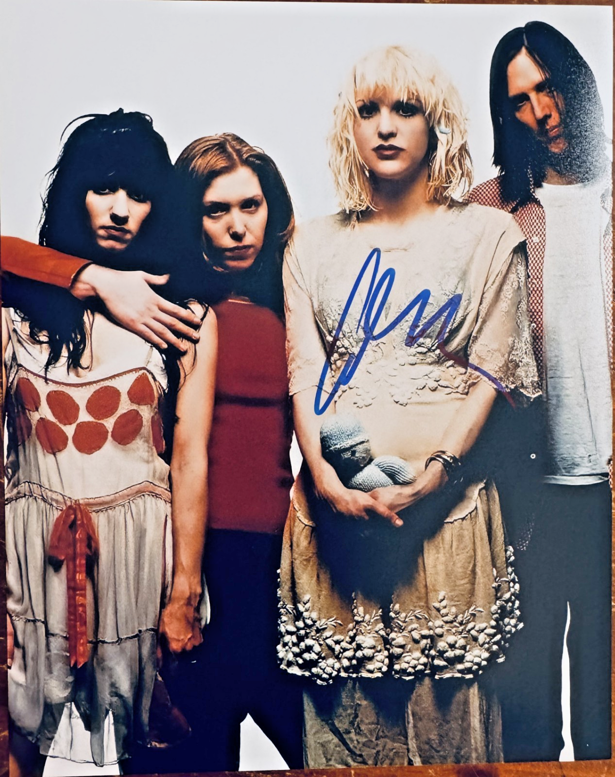 Courtney Love Hole Signed Autographed Signature 8x10 Matte Photograph COA