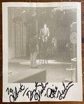 Eddie Fisher Signed Autograph Signature 8x10 Vintage B&W Glossy Photograph