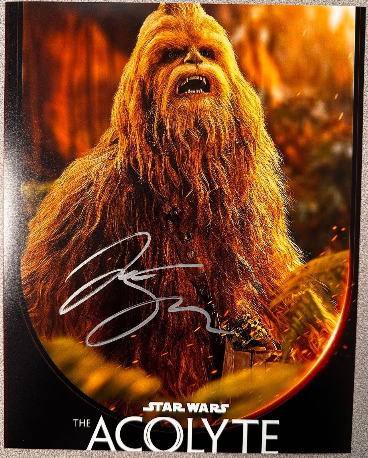 Joonis Suotamo Star Wars Signed Autographed Signature 8x10 Matte Photograph COA