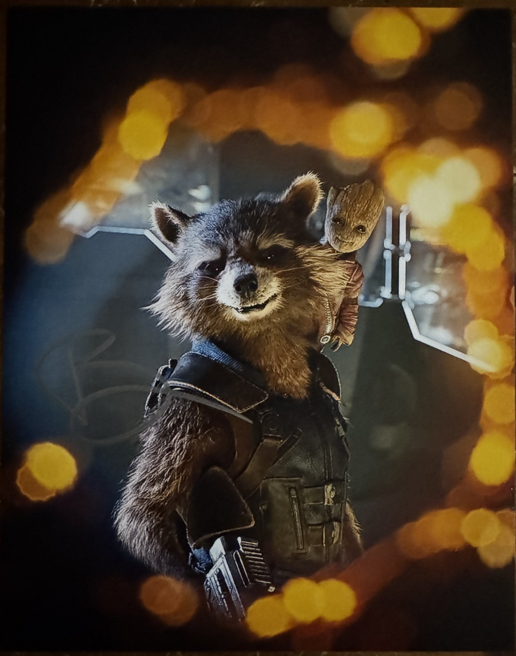 Bradley Cooper Guardians of the Galaxy Autographed Signature 8x10 Matte COA