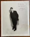 Phillip Officer Signed Autograph Signature 8x10 B&W Vintage Glossy Photograph