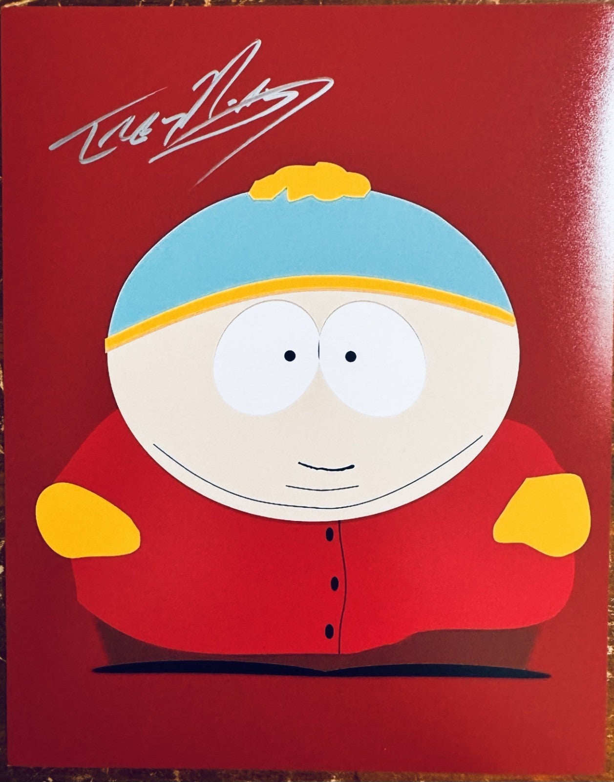 Trey Parker South Park signed Autographed Signature 8x10 Matte Photograph COA