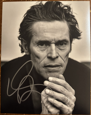 Willem Dafoe Signed Autographed Signature 8x10 Matte Photograph COA