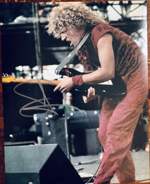 Sammy Hagar Van Hallen Signed Autographed Signature 8x10 Matte Photograph COA