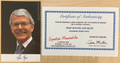 Prime Minister John Major Signed Autograph 4.25x6.75 Glossy Photograph with COA