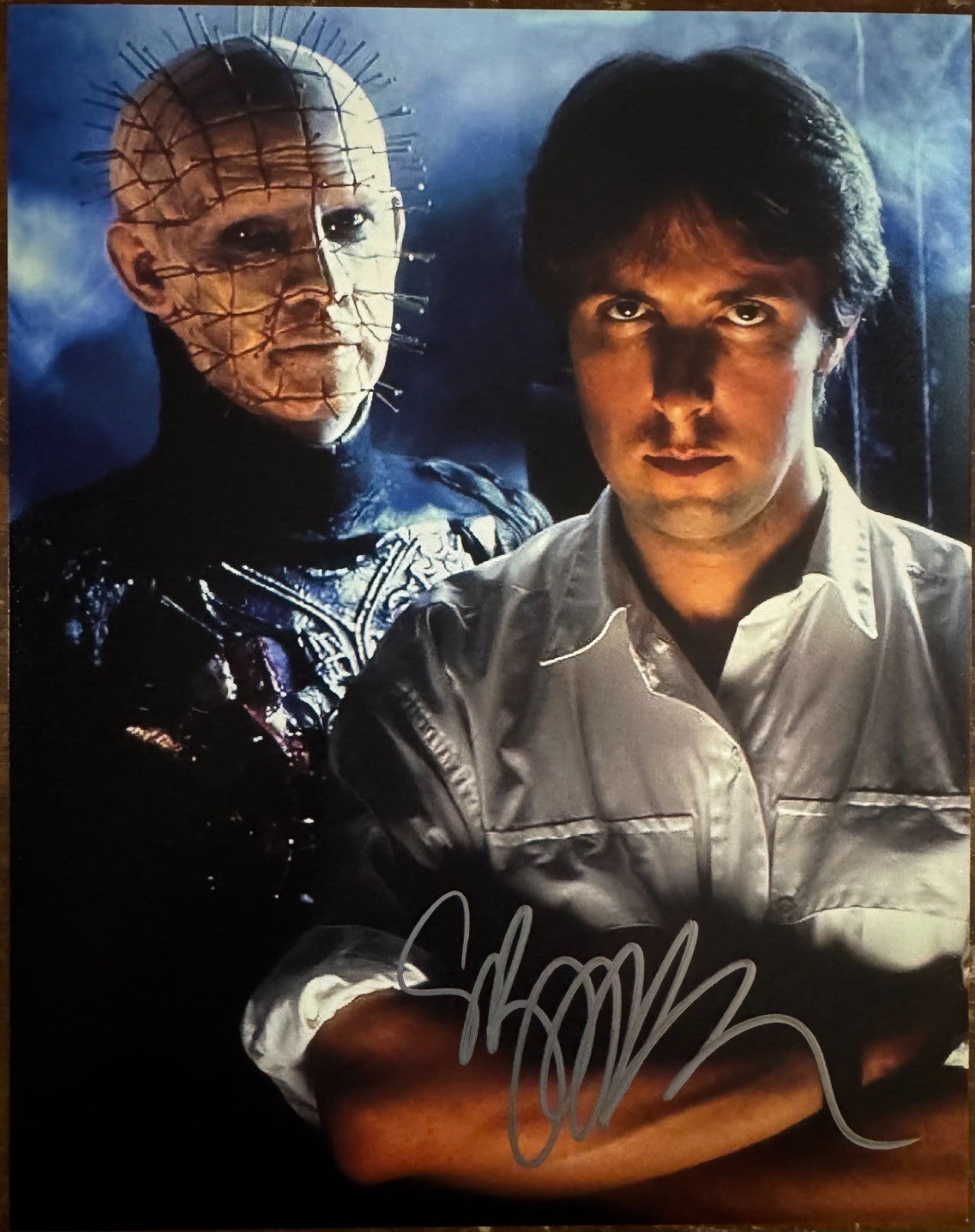 Clive Barker Hellraisers Signed Autograph Signature 8x10 Matte Photograph COA