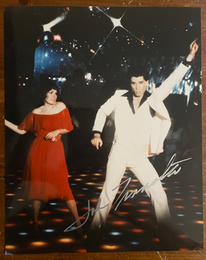 John Travolta Signed Autograph Signature 8x10 Saturday Night Fever Photograph