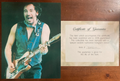 Bruce Springsteen Signed Autograph Signature 8x10 Color Glossy Photograph w/ COA