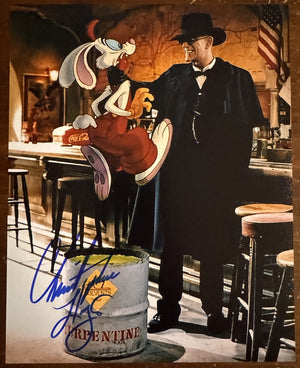 Christopher Lloyd Signed Autographed Signature 8x10 Matte Roger Rabbit Photo COA