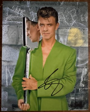 David Bowie Autographed Signature 8x10 Matte Photograph COA