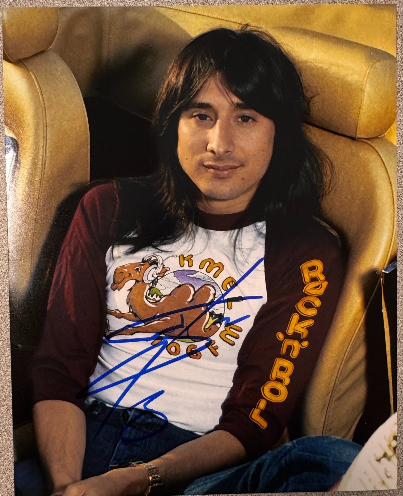 Steve Perry Journey Signed Autograph Signature 8x10 Matte Photograph COA