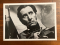 Peter Cushing Signed Autograph Signature 5.75x4 Vintage B&W Glossy Photograph