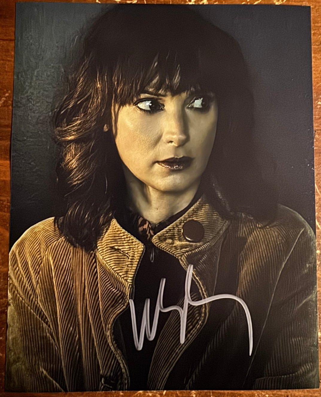Winona Ryder as Joyce Byers Autographed Signature 8x10 Matte Stranger Things COA