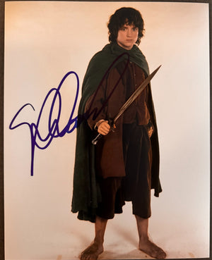 Elijah Wood Hobbit Lord of the Rings Signed Autographed 8x10 Matte Photo COA