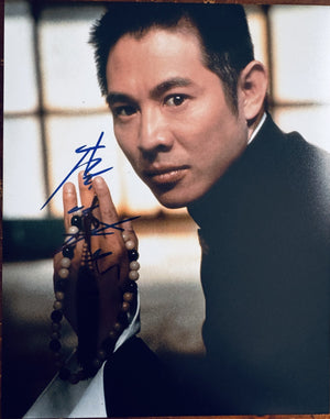 Jet Li Signed Autographed Signature 8x10 Matte Photograph COA