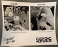 C. Martin Croker Signed Zorak & Moltar Promo Space Ghost Coast to Coast 1994 CN