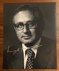 Henry Kissinger Signed Autograph Signature 8x10 B&W Glossy Photograph