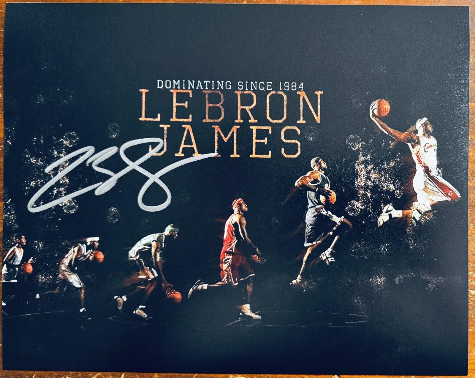 Lebron James Signed Autographed Signature 8x10 Matte Photograph COA