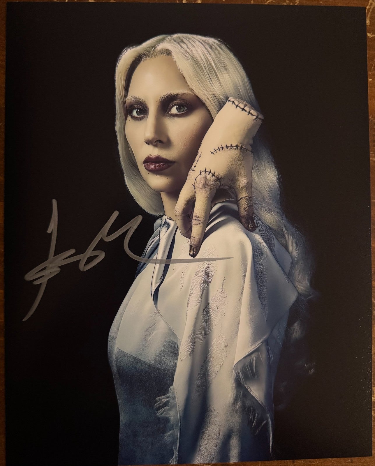 Lady Gaga Wednesday Rosaline Rotwood Signed Autographed 8x10 Matte Photo COA