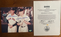 Mickey Mantle & Ted Williams Signed Autograph Signatures 10x8 Glossy Photo w/COA