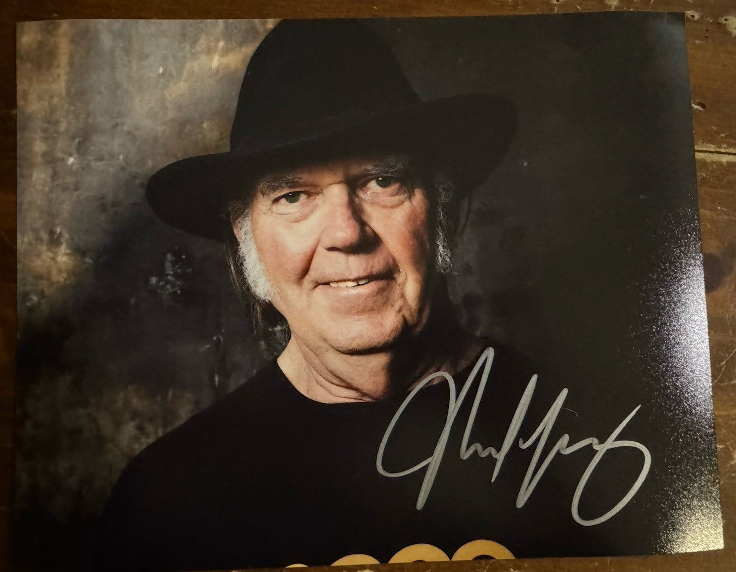 Neil Young Signed Autograph Signature 8x10 Matte Photograph COA